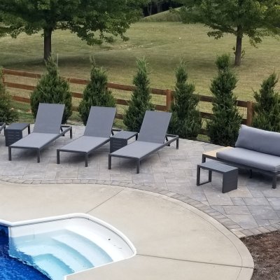 Pool deck