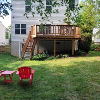 Deck renovation