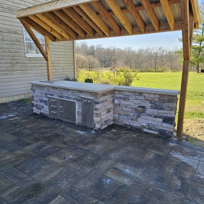 Covered Outdoor kitchen, fairfield, OH